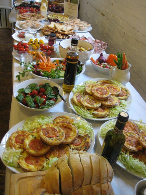 Fabulous local food at Local Flavours Festival launch, Hughenden Manor