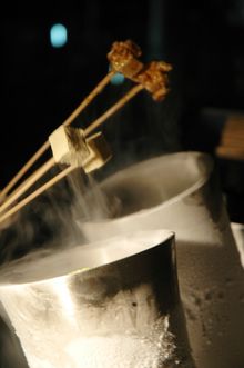 Liquid Nitrogen - Nomad Food & Design
