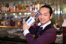 ABSOLUT� and local mixologist legend, bartender Antonio Lai