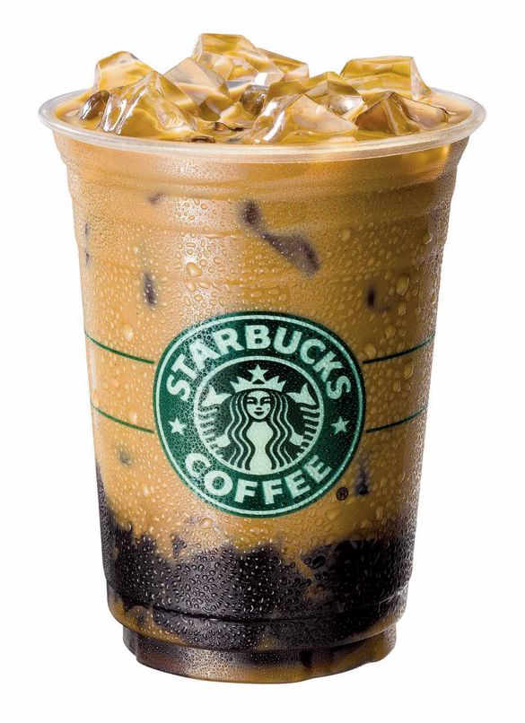 Iced Vanilla Coffee Jelly Caffe Latte