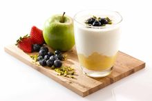 Pistachio & Apple Yogurt