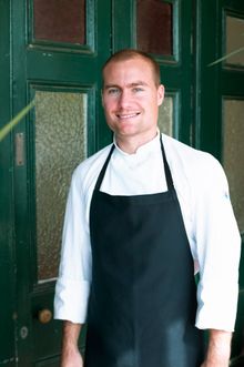 Head Chef, Daniel Hughes at Nielsen Park Cafe