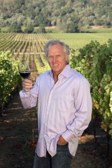 Greg Norman at his South Australia vineyard