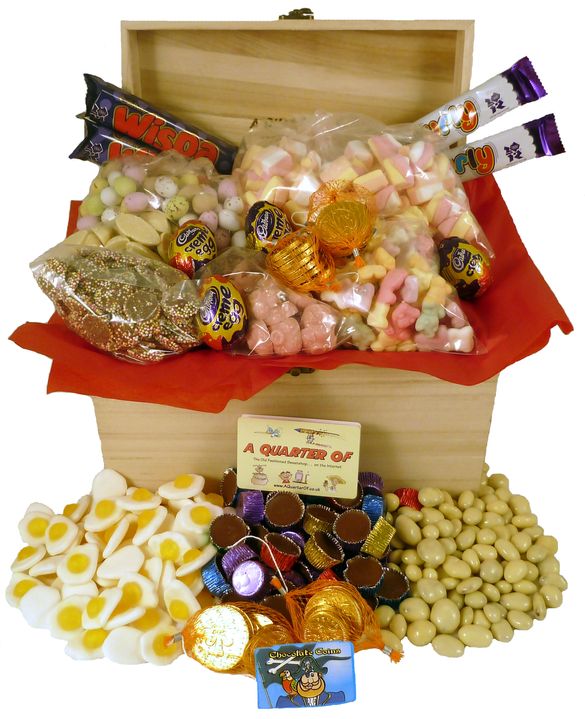 Cracking Easter Large Wooden Box Of Treats