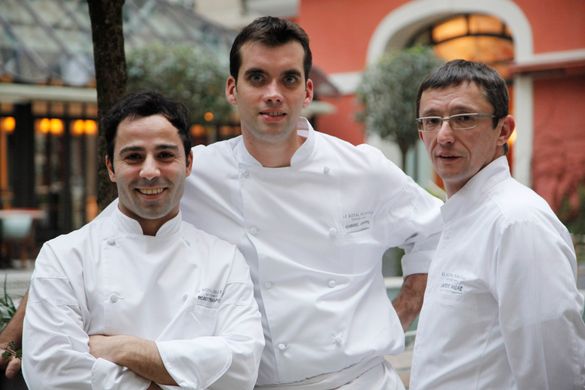 Royal Monceau Raffles Paris - Chefs Roberto Rispoli, Gabriel Grapin, Laurent André 