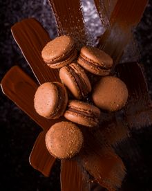 Chocolate Macaron