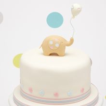 Gender Reveal Cake by Karen Taylor