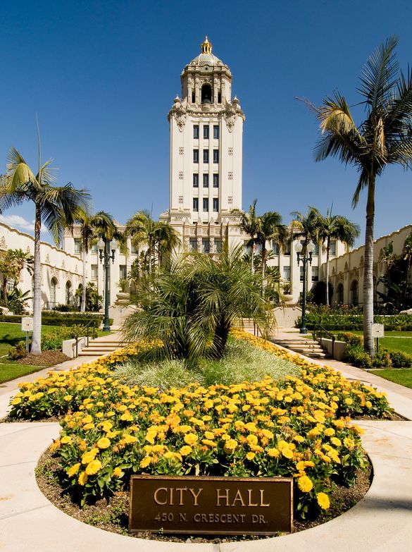 Front of City Hall Flowers