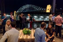 Fresh Catering's The Theatre Bar at the End of the Wharf