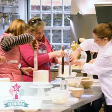 Mini class in action_Squires Kitchen annual exhibition