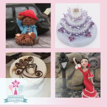 Competition pieces from Squires Kitchen's 2015 exhibition