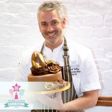 Mark Tilling Chocolate demonstrations at Squires Kitchen's exhibition