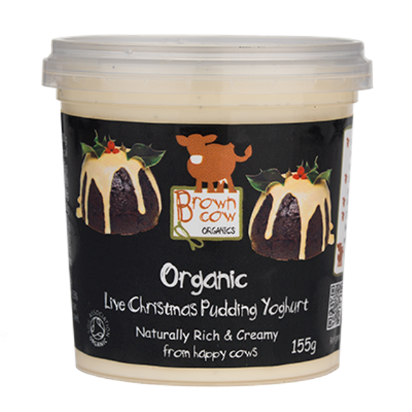 Christmas Pudding Yoghurt from Brown Cow Organics