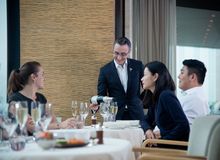 Sunday@SPOON by Alain Ducasse - (Alain Ducasse Champagne served by Sommelier Mathieu Ginglardi)