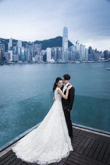 Presidential Suite Terrace at InterContinental Hong Kong - The Most Exclusive Wedding Ceremony & Portrait Venue