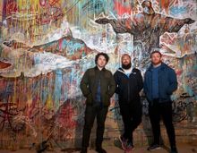 Santa Maluco partners Matt Farrell, John Ennis & Mark Scanlon inside their forthcoming Castle Street venture