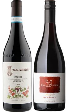 G.D.Vajra Nebbiolo from Piedmont, Italy and Galli Estate Nebbiolo from Heathcote, Victoria.