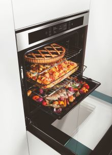 Whirlpool 60cm AKZM8920HIX Induction Oven - Cook3 Function
