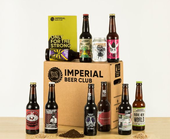 Imperial Beer Club is the first subscription box dedicated to imperial-strength beers Imperial Beer Club is the first subscription box dedicated to imperial-strength beers