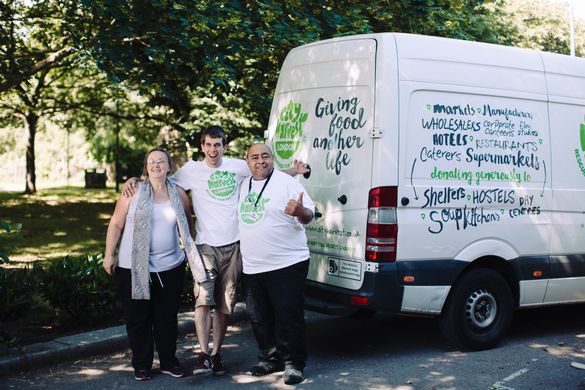 City Harvest refrigerated vans