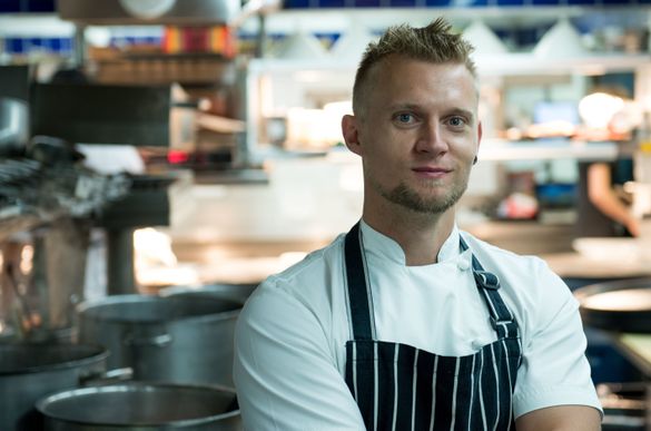 Adam Hart, Head Chef, The Kitchen at Chewton Glen Adam Hart, Head Chef, The Kitchen at Chewton Glen
