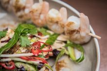 Gin & Tonic Scampi, The Kitchen at Chewton Glen