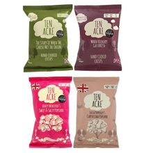 Ten Acre crisps and popcorn in Holland & Barrett 