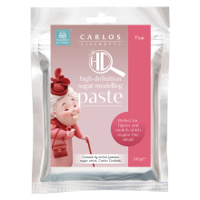 Carlos Lischetti HD Sugar Modelling Paste, Pink