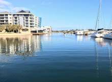 The view from D'Lights Cafe