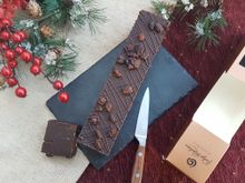 Fudge Kitchen Yule log
