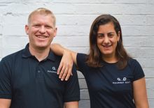 Gourmet Goat cofounders Nick and Nadia Stokes