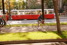Cycling on Ringstraße