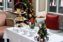 Festive High Tea by Anna Polyviou at Shangri-La Hotel, Sydney