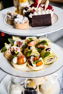 Festive High Tea by Anna Polyviou at Shangri-La Hotel, Sydney
