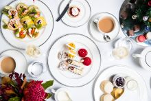 Festive High Tea by Anna Polyviou at Shangri-La Hotel, Sydney