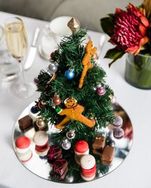 Festive High Tea by Anna Polyviou at Shangri-La Hotel, Sydney