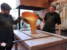 refitted Bath Fudge Kitchen - authentic fudge making