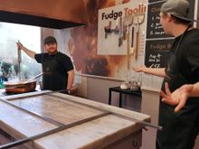 Refitted Bath Fudge Kitchen - authentic fudge making