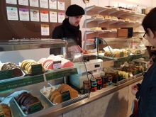 Oxford Fudge Kitchen shop rebrand interior
