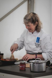 Sue Stoneman, winner of South West Home Cook of the Year 16/17