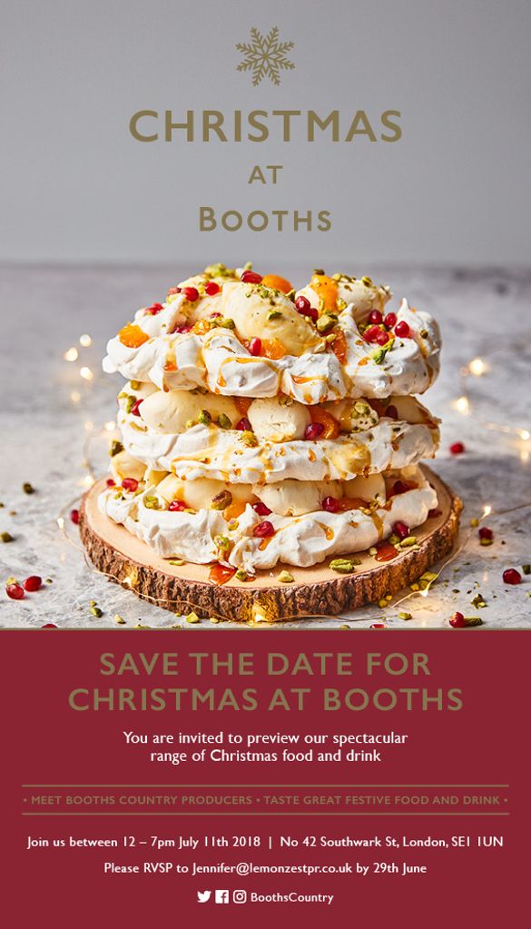 Preview 'Christmas at Booths'