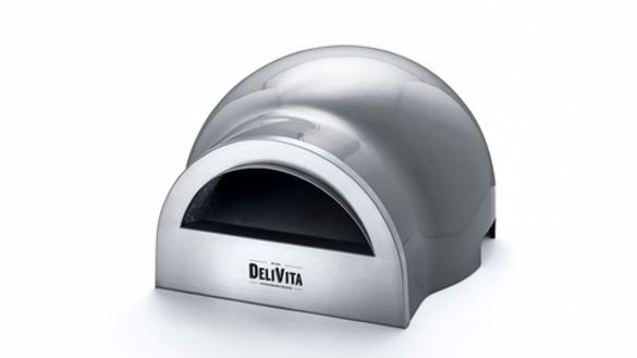 DELIVITA wood-fired oven in Hale Grey DELIVITA wood-fired oven in Hale Grey