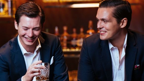 Roderick Boerma (Bar Manager) and Lance Essihos (Assistant Bar Manager), Grain Bar Roderick Boerma (Bar Manager) and Lance Essihos (Assistant Bar Manager), Grain Bar