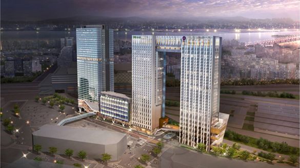 Seoul Dragon City Facade