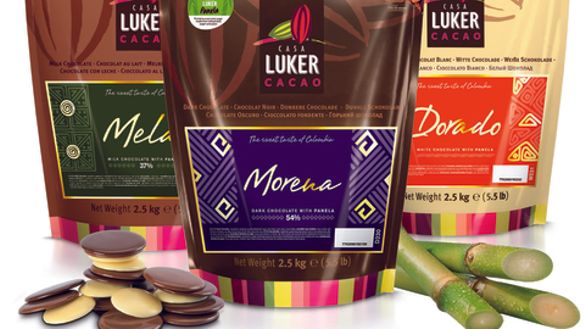 Photo - Casa Luker Luker Cacao chocolate couvertures with panela Photo - Casa Luker Luker Cacao chocolate couvertures with panela
