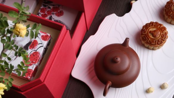 泼墨趣意中秋礼盒（12粒）NUO Splash-ink Painting Box (12 pieces) 