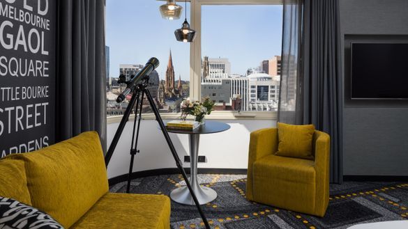 Deluxe Room at the Pullman Melbourne on Swanston