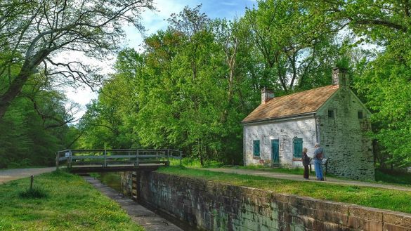 Lockhouse am C&O Canal