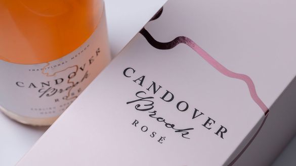 Candover Brook Rosé NV and gift box Candover Brook Rosé NV and gift box